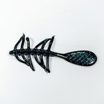 Beaver Bug Paddle Tail - Black and Blue