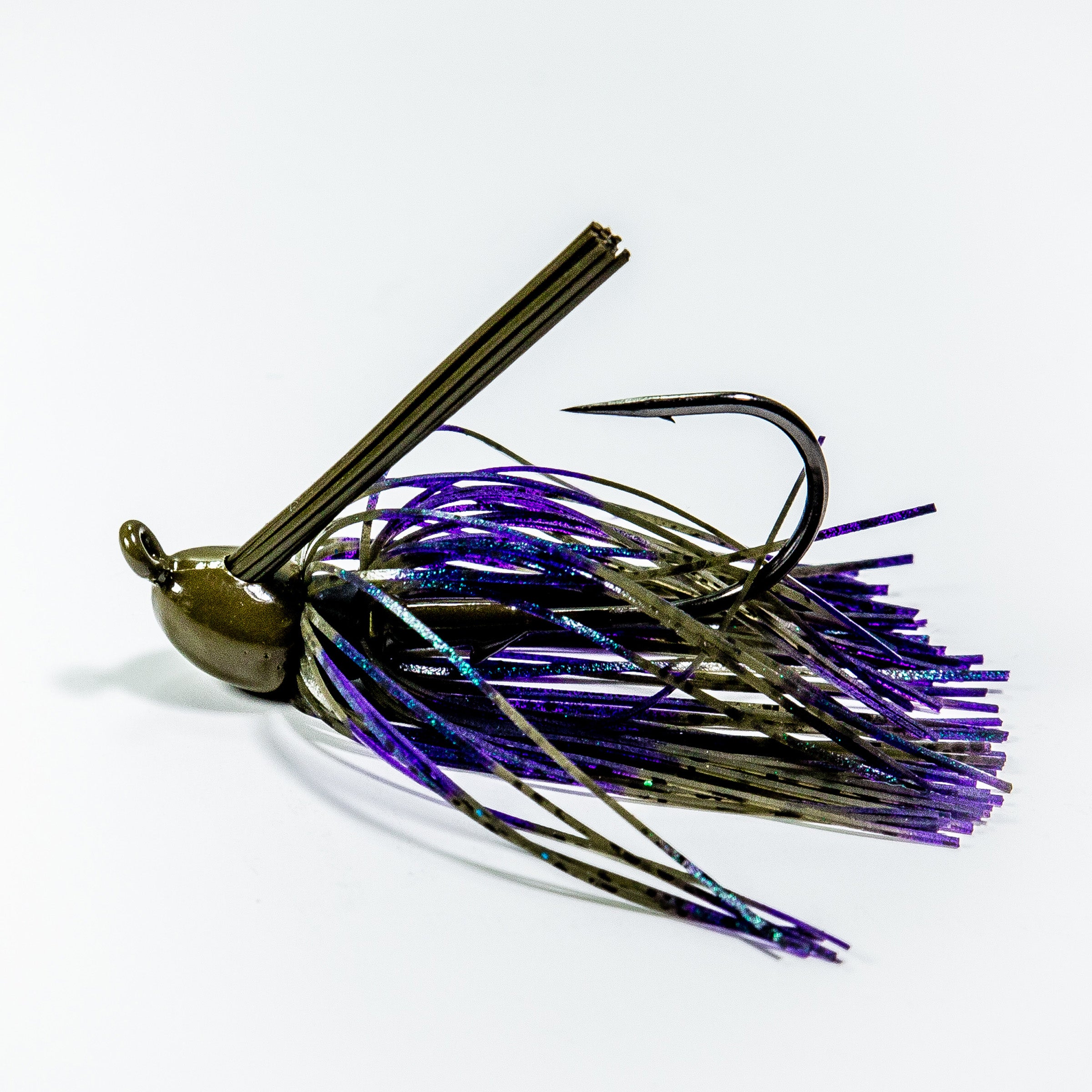 Zapper HD Jig - Green Pumpkin/Purple – Crock-O-Gator Bait Company